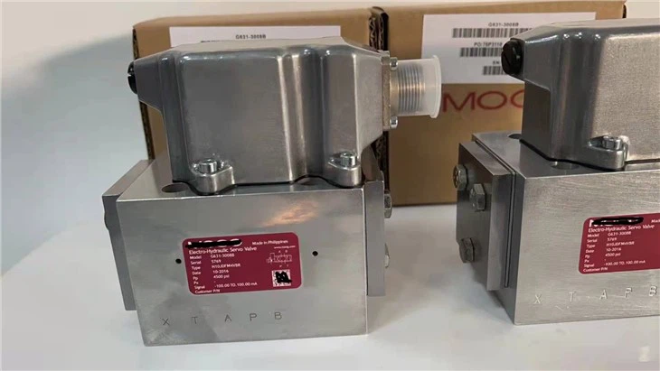 MOOG Servo Valve D633/D634/635/D661-4033/4469C Electro-hydraulic Flow Proportional Valve
